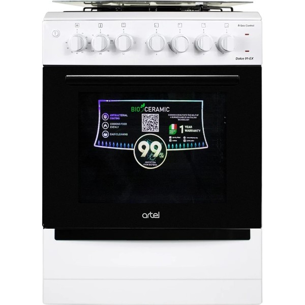 Фото - Плита газова ARTEL DOLCE 21-EX WHITE